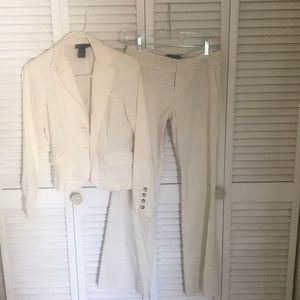 Cream Suit